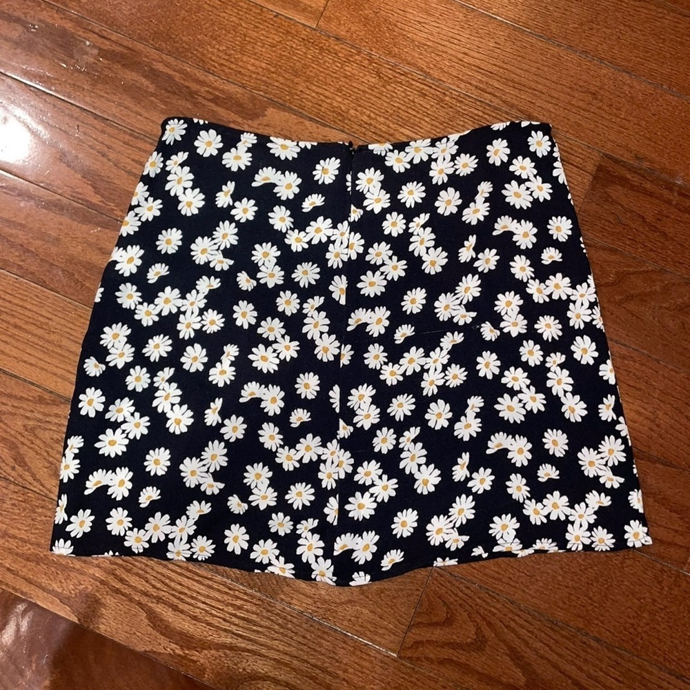 New! Reformation Margot Mini Floral Skirt with Slit in Daisy Chain 🌼 sz 8 - Picture 11 of 14